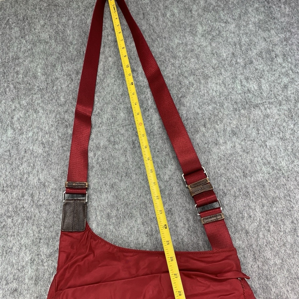 TUMI Voyageur Sumatra Crossbody Travel Bag Burgundy Red - Picture 16 of 16